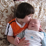 20120609 - Zomerfeest kinderopvang en Kerong en Jiaqi bij ons